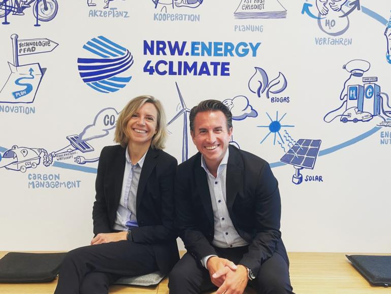 Dr. Katharina Schubert & Christian Mildenberger, Geschäftsführung, NRW.Energy4Climate