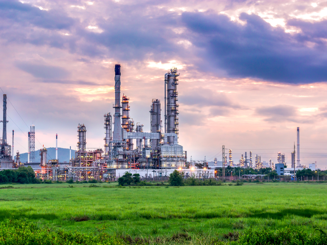 Foto einer Industrieanlage